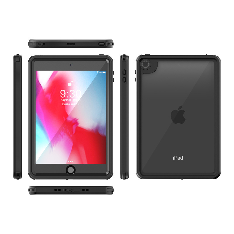 Red Pepper Waterproof Shell for IPadmini5 Waterproof Protective Case Ip68 Diving Anti-fall Protective Shell