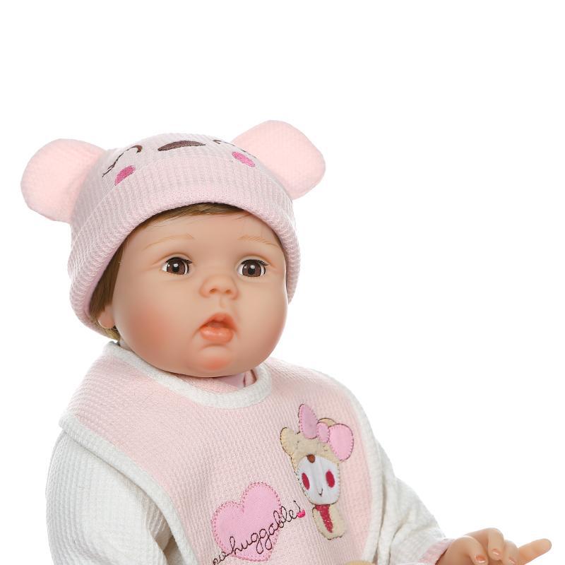 NPK nuevo ojo móvil parpadeo bebé lindo simulación muñeca de bebé fuente de venta caliente transfronteriza