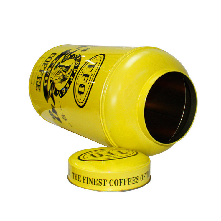 Fabricante TWG 2kg latas de té redondas de hoteles muestran adornos latas de té de estaño