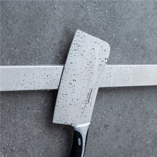 Magnet knife holder magnetic kitchen knife holder iron-absorbing stone wall-mounted punch-free kitchen magnetic magnetic knife storage rack