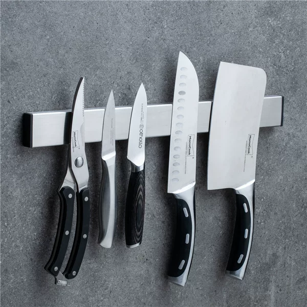 Magnet Knife Holder Magnetic Cutter Holder Iron Suction Stone Wall-mounted Non-perforated Kitchen Magnetic Magnetic Absorbing Knife Storage Rack