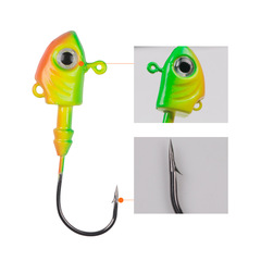 Lure Shark | Cross-border Drop-Shot Fishing Hook 10g—43g Head Jig Compound Head Jig with Soft Bait Sharp Hook