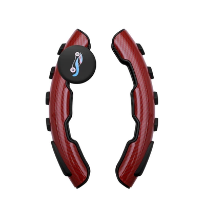 Steering wheel booster steering wheel cover booster bearing - booster-carbon-fiber-pattern-red-set