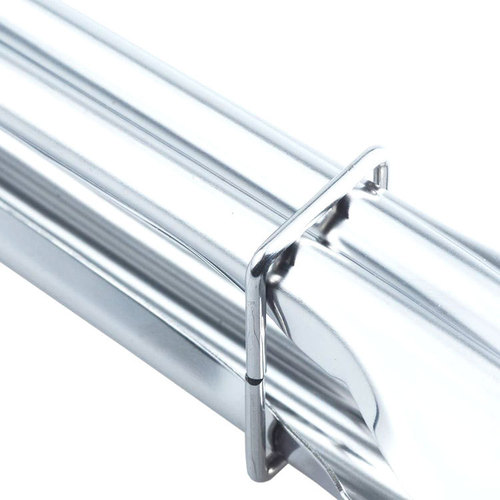 Cross-border new 9-inch buckle stainless steel food tongs wholesale multifunctional vegetable and fruit salad tongs kitchen supplies