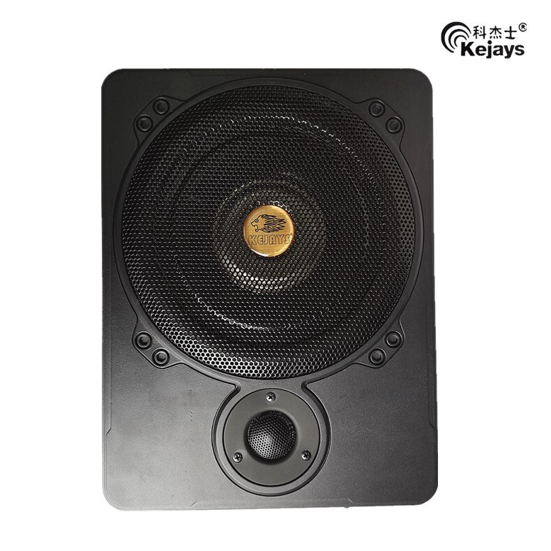 Ultra-thin 10 inch subwoofer ultra-thin high-power car subwoofer car audio small steel gun free shipping Car audio