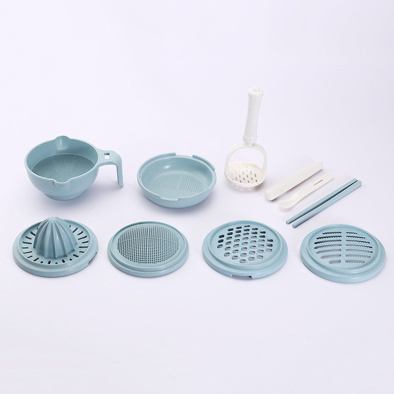 研磨器研磨ボウルベビー補助食果物野菜研磨ボウルセット積層式収納食品調理器バッチ|undefined