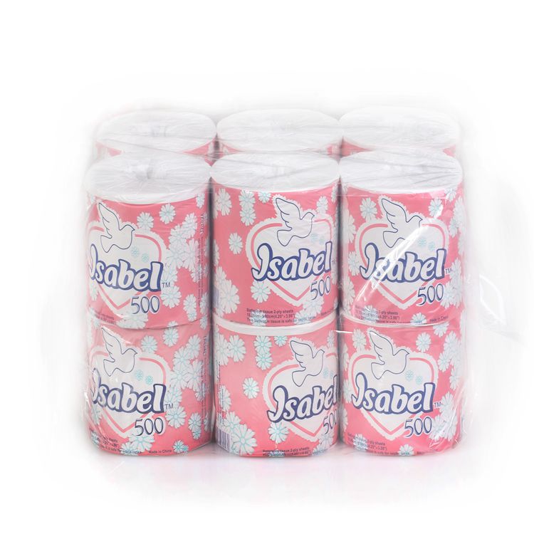 厂家供应500节再生卷纸再生生活用纸出口再生卫生纸厕纸大量批发