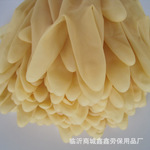 包邮批量供应a级一次性牛筋分左右手套加厚高弹12寸橡胶乳胶高弹