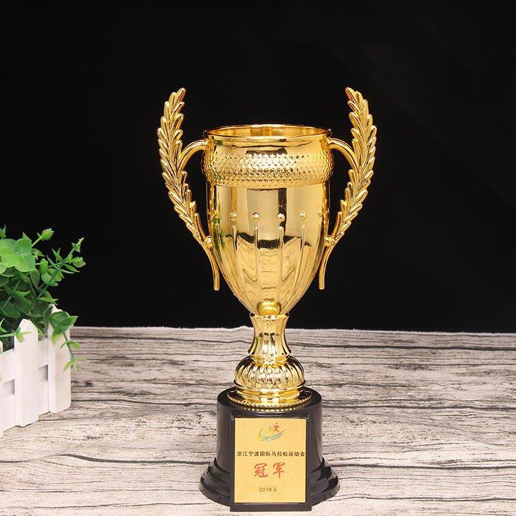 Trofeo de plástico Honor, premio creativo de metal para deportes escolares, danza, Shenmo, con logotipo personalizable, etiqueta, antorcha conmemorativa