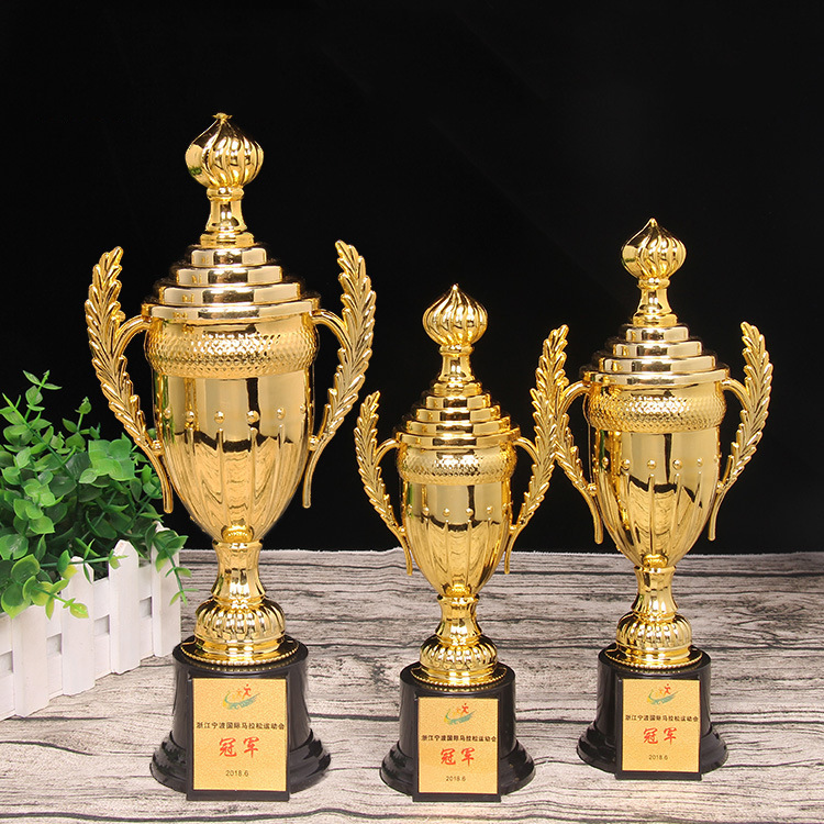 Trofeo de plástico Honor, premio creativo de metal para deportes escolares, danza, Shenmo, con logotipo personalizable, etiqueta, antorcha conmemorativa
