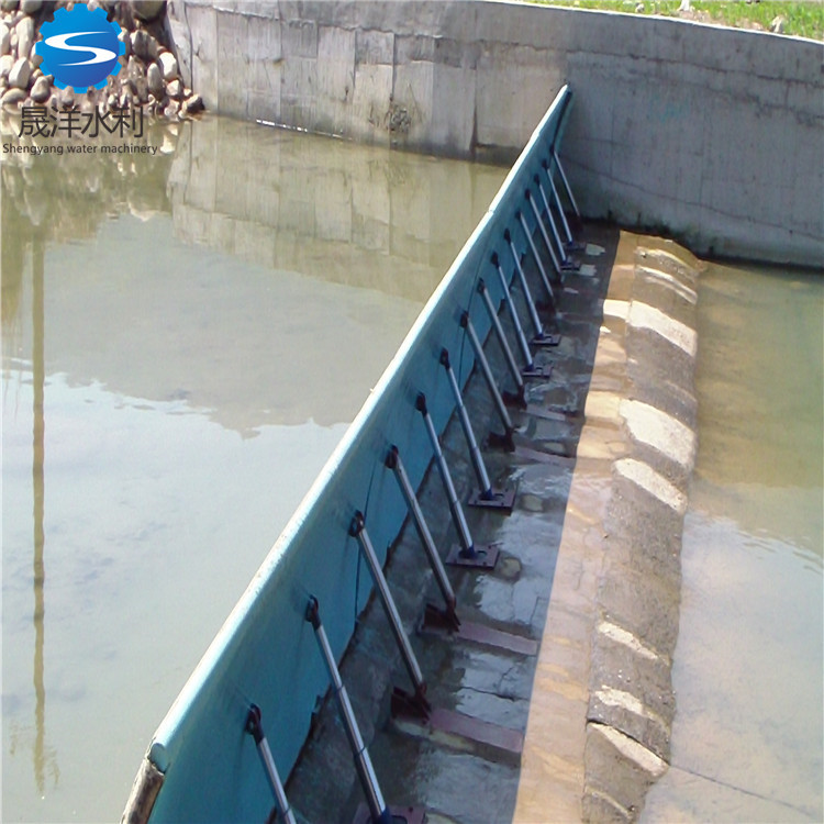 水利厂家供应钢坝闸门 水库翻板闸门 大跨度水景液压钢坝