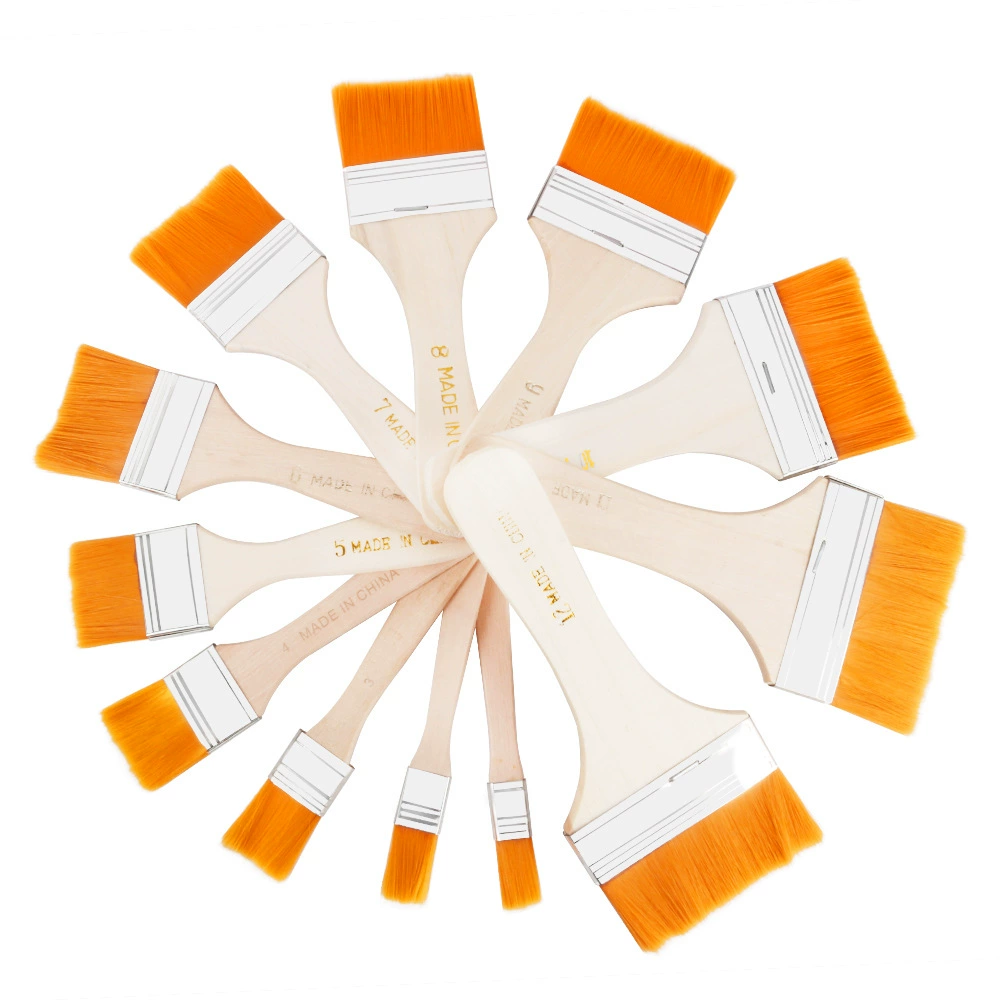 Доска для рисования маслом кисть нейлоновая доска кисть/нейлоновая кисть масляная кисть художественные принадлежности акриловая кисть для рисования