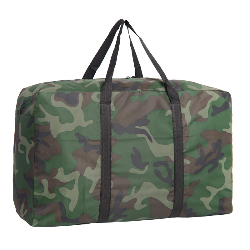 Fábrica al por mayor Oxford tela impermeable bolsa de movimiento extra grande bolsa de equipaje engrosada embalaje bolsa tejida bolsa de tela Oxford