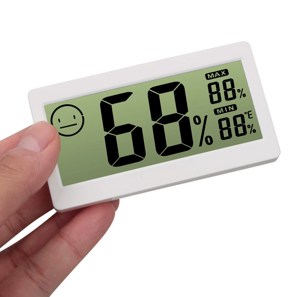 Мини бытовой электронный гигрометр/белый термометр/измеритель температуры и влажности DC206