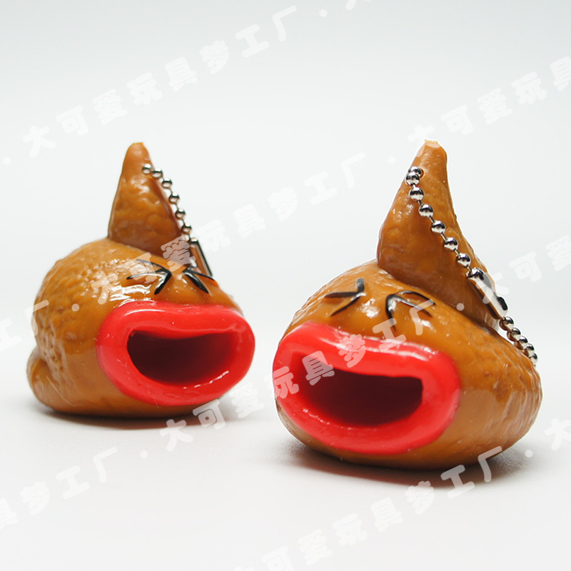 Lengua escupir taburete creativo colgante lengua escupir cabeza taburete colgante divertido pequeño pastel