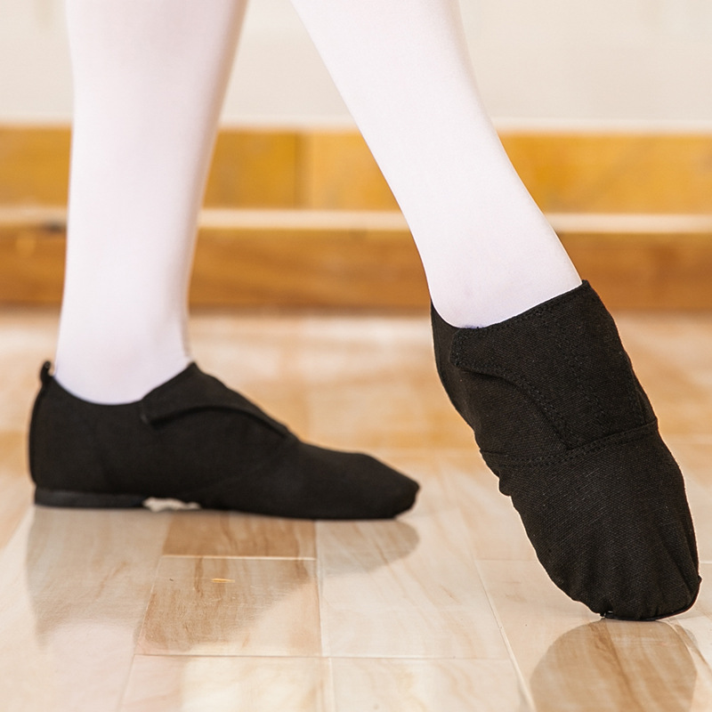 Nuevos zapatos de baile de suela blanda zapatos de suela blanda para adultos zapatos de ejercicio físico para niños zapatos de Ballet para hombres y mujeres zapatos de baile de rendimiento de yoga