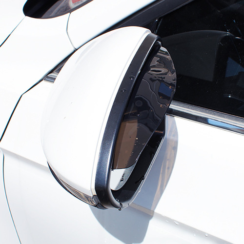 Car rearview mirror rain eyebrow car rain eyebrow pair 18*55cm pair reflector to protect the car from rain and shine