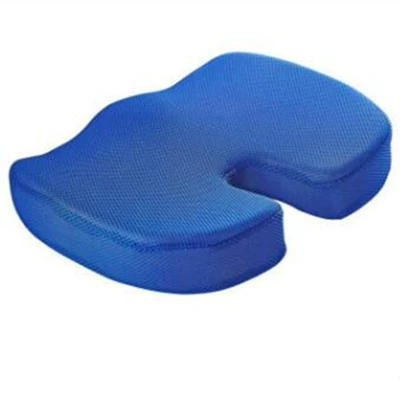 Cushion Car Slow Rebound – Waist support - mesh-cushion-blue