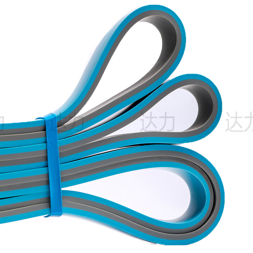 Suministro directo de fábrica de dos colores banda de resistencia de látex traje de yoga banda de tensión banda de resistencia fitness banda elástica de ejercicio