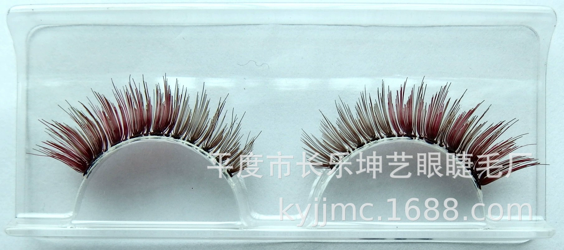 Mixed transparent false eyelashes, factory direct supply, three colors
