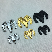 适用于DODGE道奇公羊车标 酷威酷博改装公羊头车标 金属个性车贴