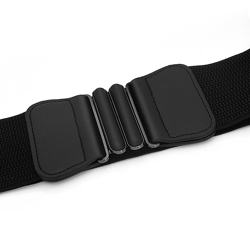 Cinturón ancho elástico decorativo de las mujeres del estilo coreano Banda elástica súper ancha simple de la cintura de las mujeres del todo-fósforo al por mayor