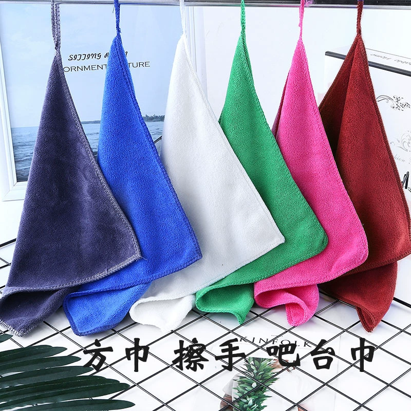400 г маленькое полотенце квадратное полотенце ткань для бара кофеварки ткань для чистки впитывающее полотенце ткань для уборки кухня