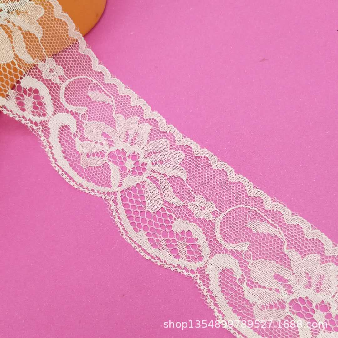 蕾丝花边厂家现货批发5厘米无弹力好质量服装花边辅料