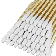 Medical cotton swabs, sterile medical disposable supplies, household single-head ear removal, medical sterilized kapok swabs