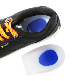 Silicone half pad silicone insole silicone heel pad heel pad soft insole wholesale bags for men and women