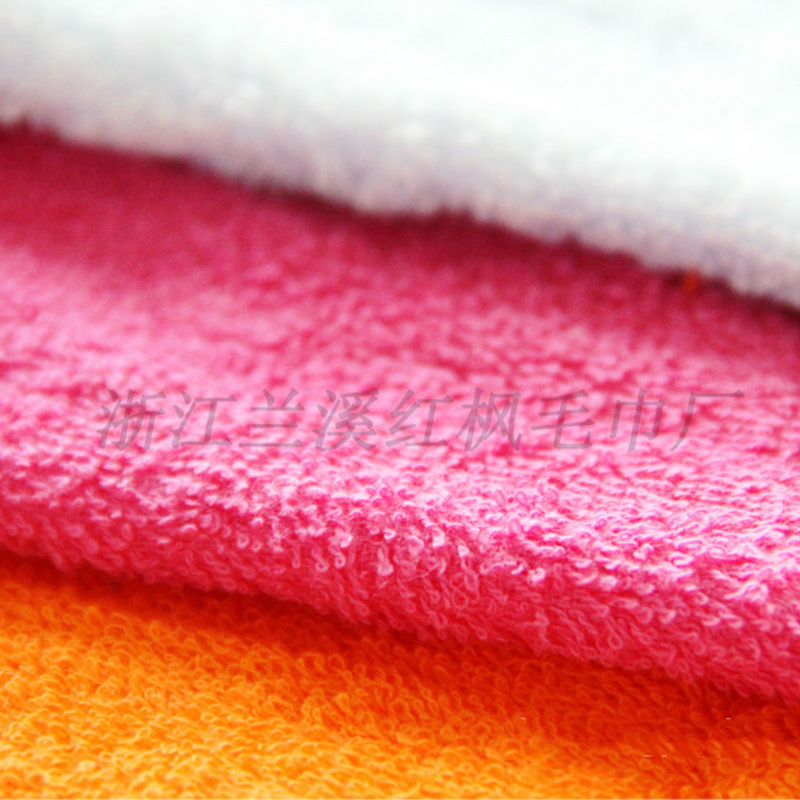 21s棉毛巾布现货批发彩色梭织毛巾布料家居睡衣酒店浴巾毛巾布