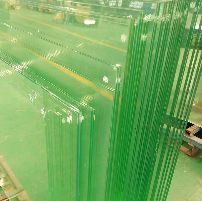 5MM double laminated glass double-layer tempered glass color laminated glass frosted treatment
