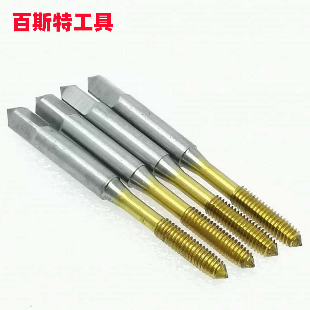 丝攻丝锥厂家批发美制镀钛挤压丝锥 高速钢UNC UNF 无排屑丝攻