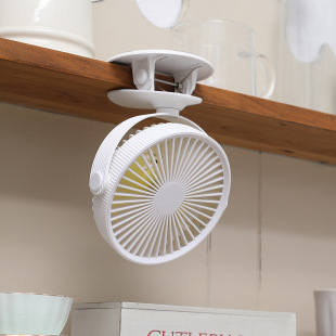 usb desktop clip small fan mini silent student desktop bedside office clip rotating fan