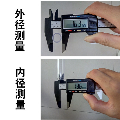 Cross-border digital display caliper electronic digital display vernier caliper 100mm 150mm high strength plastic caliper