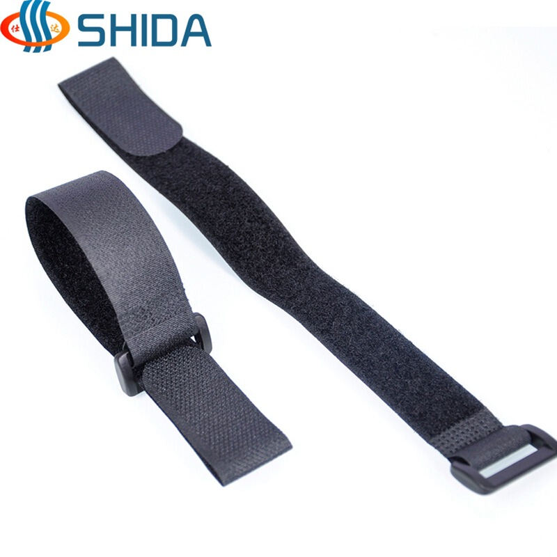 Shida Reverse Buckle Velcro Tie Nylon Colorful Model Battery Velcro Strap Strapping Cable Manager