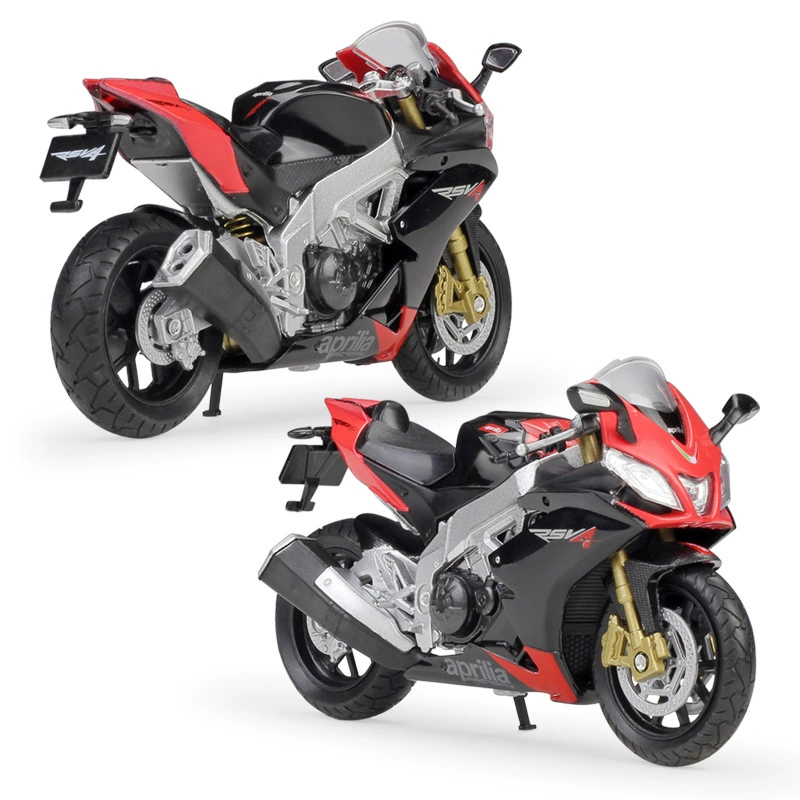 WELLY Вилли 1:18 апрельский RSV4 Factory моделирование алюминиевый мотоцикл