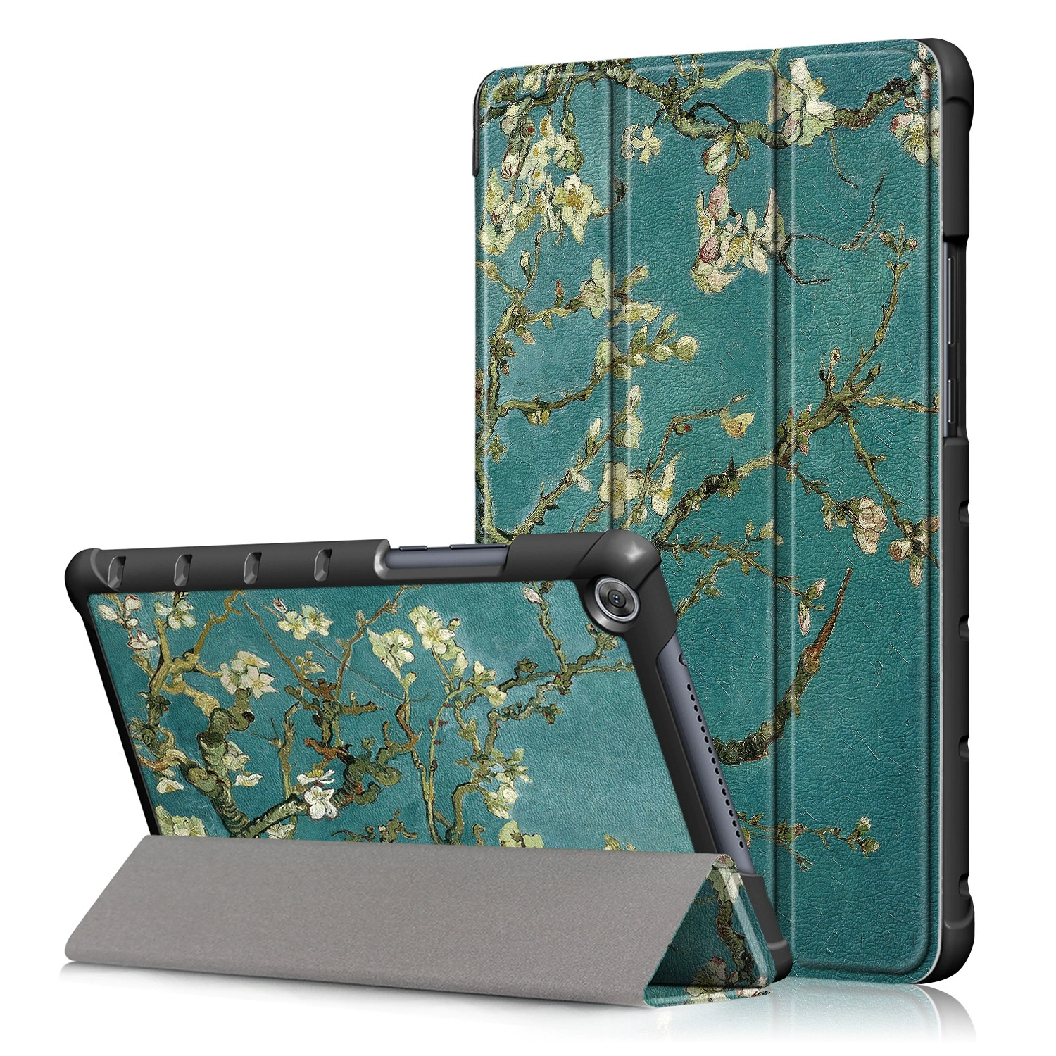 Подходящий чехол-книжка из кожи для планшета Huawei M5 Youth Edition 8 дюймов, чехол для Huawei Honor Plate 5 8, обложка с флипом