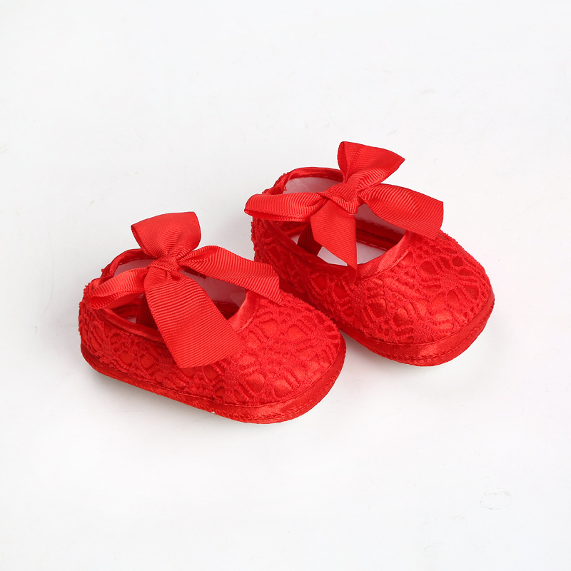 La Primavera y El Otoño DE LA Princesa zapatos de bebé de fondo suave 0-12month zapatos de red de bebé femenino solo transpirable Infantil Niño piso calcetines Zapatos
