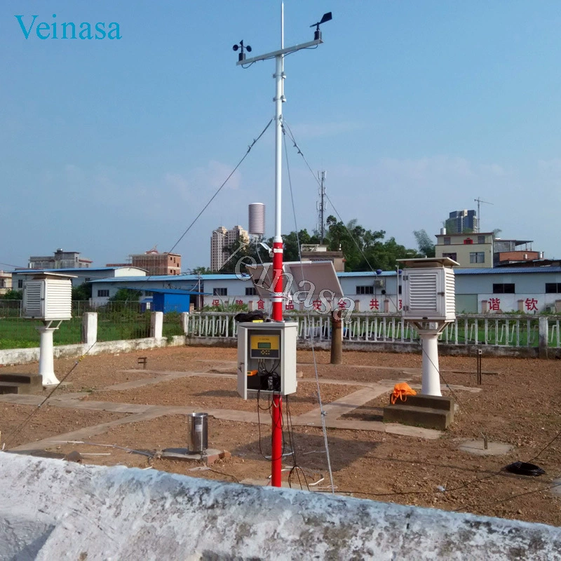 Многофункциональная Метеостанция Veinasa прочность фабрика прямых продаж 8 элементов удваивает OEM связи электропитания двойной доступный