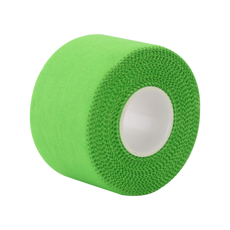 Fabricantes al por mayor de dientes blancos adhesivos deportivos película de piel muñeca tobillo color protector de dedos cinta adhesiva fija