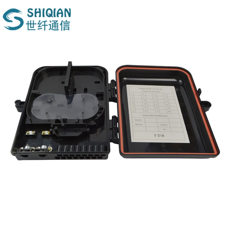 Горяч-продавая тип отрезок провода поддержки 16 ядер разделенный ФТТХ1 вполне с коробкой терминала оптического кабеля СК/ЭКК стен-установил коробку распределения волокна