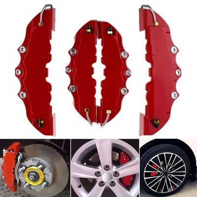 Car modification brake caliper cover abalone decoration red caliper cover brake tire car cover wheel hub cover