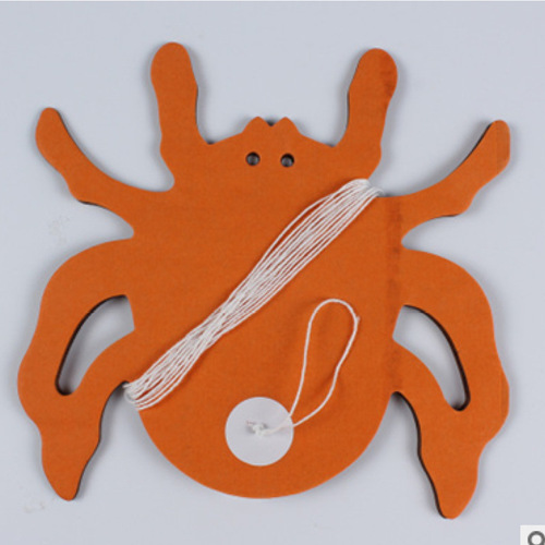 Halloween flower decorations haunted house bar scene setup ghost spider pumpkin paper bat skeleton paper pull bar