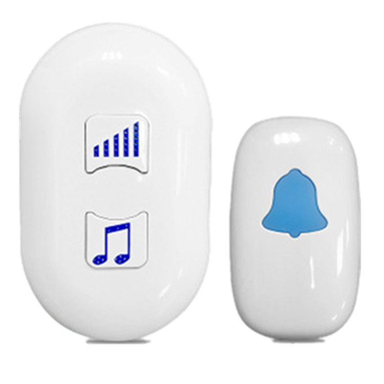 工厂批发新款插电无线数码门铃智能电子门铃远距离遥控呼叫