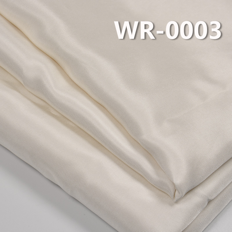 【半漂】WR-0003  人丝斜纹布 140g/m2 时装面料 丝绸般顺滑