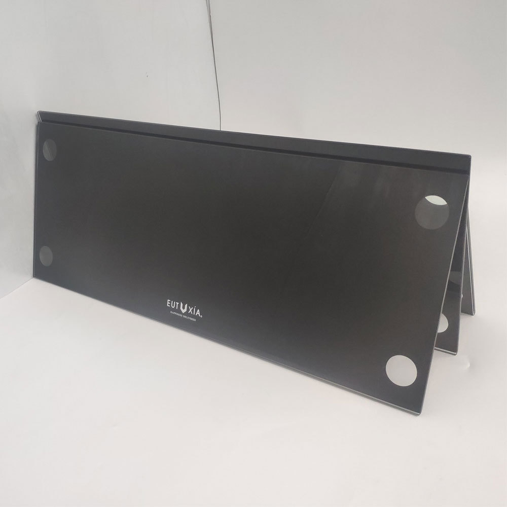 厂家直供烤漆钢化玻璃面板 丝印玻璃深加工生产来图来样