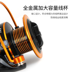 Fishing Reel, Metal Head Fishing Reel, Spinning Wheel, Metal Fishing Reel, Metal Handle Fishing Reel, Spinning Wheel Type Pulley