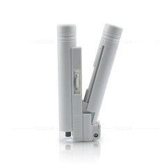 ChuGuan 100X Handheld Dual-Objective Fiber Jewelry Antique Calligraphy and Painting Identification Microscope 40, 80X Magnifier