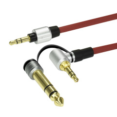 pro line detox line 3.5mm audio cable male to male PRO AUX coil spring audio cable 6.5mm